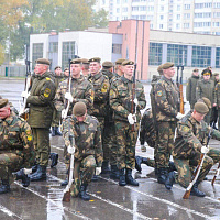 В Минской военной комендатуре чествовали военнослужащих