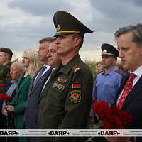 В Гродненском гарнизоне прошла церемония перезахоронения останков погибших военнослужащих