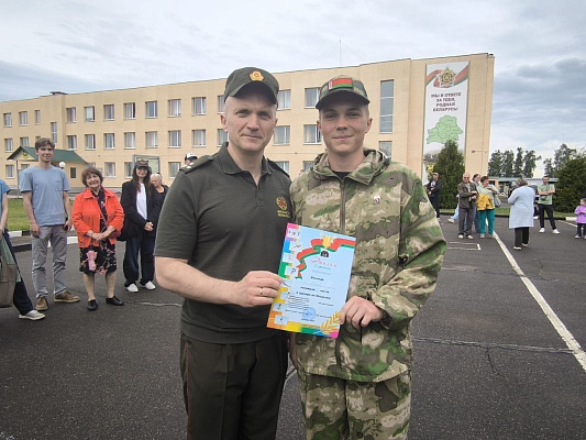 Завершились учебно-полевые сборы в Жодино