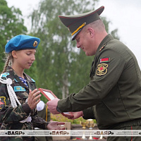 Торжественное закрытие республиканского финала военно патриотической игры «Зарничка»