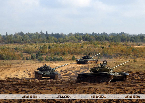 С военнослужащими одного из танковых батальонов ЗОК прошли занятия по огневой подготовке