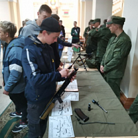 В гостях у гвардейцев