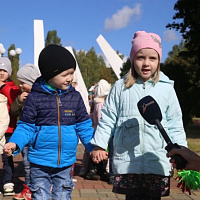 Торжественное открытие выставки военной техники в Лиде	