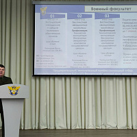 На военном факультете в БГАА прошел день открытых дверей