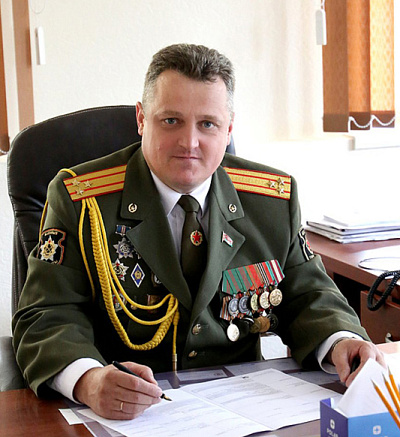 Полковник Дмитрий Годун, военный комиссар Минского района 