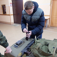 Экскурсия в воинскую часть