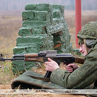  Военнослужащие нового пополнения 72 ОУЦ продолжают постигать азы военной службы