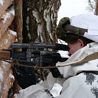 Выполнение задач военнослужащими 11-й омбр