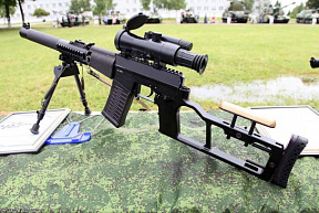В ВВО поступила партия модернизированных снайперских винтовок «Винторез»
