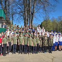 В 72 ОУЦ прошел районный этап военно-патриотической игры «Зарница»