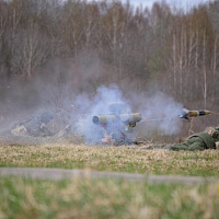 На полигоне Лосвидо завершилось батальонное тактическое учение