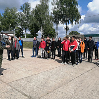 Военно-полевые сборы для школьников Кировского района