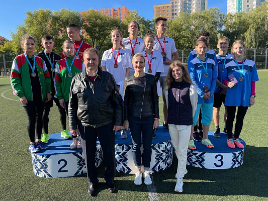 Эстафету «Спорт объединяет» провели курсанты БГУ