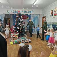 Военнослужащие 927 ЦПП БАК приняли участие в акции «Наши дети» 