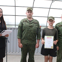 В 83 оиаэп прошло торжественное закрытие лагеря «Родина»