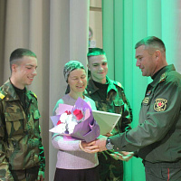 Торжественное собрание, посвященное Дню матери, прошло в 30-й отдельной железнодорожной бригаде