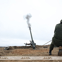  Стрельба штатным снарядом из минометов 2Б23 «Нона-М1» и 2С12 «Сани»