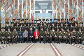 На военном факультете в БГУИР состоялся очередной, одиннадцатый выпуск лейтенантов