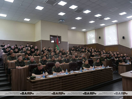 Сбор с офицерами органов идеологической работы