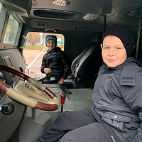 В рамках военно-патриотического воспитания