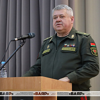 Сбор с офицерами, призванными на военную службу по призыву