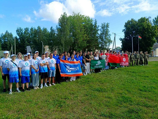 Один из районных этапов военно-прикладной игры «Прорыв» – «Вместе к победе!» 
