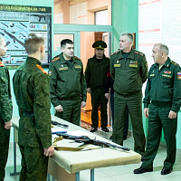 В гостях у минских суворовцев