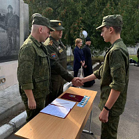 Пополнились ряды воспитанников  военно-патриотического клуба имени генерал-лейтенанта Дмитрия Карбышева