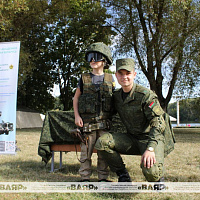 Фотозоны с военной экипировкой