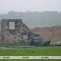 Занятия по огневой подготовке с офицерами органов военного управления