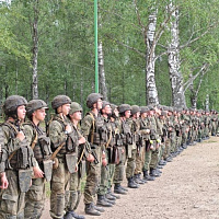 Занятия по огневой подготовке с курсантами 307 шпс 