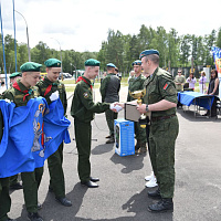 На полигоне Брестский подвели итоги патриотической игры «Зарница» 