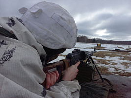 Занятия по боевой подготовке с военнослужащими 103 овдбр