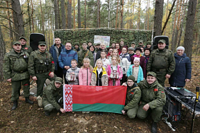 Праздник в полевом лагере