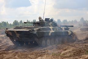 В Вооруженных Силах проходит состязание на лучшего по полевой выучке командира механизированного (танкового) батальона, роты
