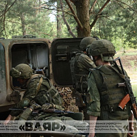 Военнослужащие совершенствуют свои навыки на 230-м общевойсковом полигоне