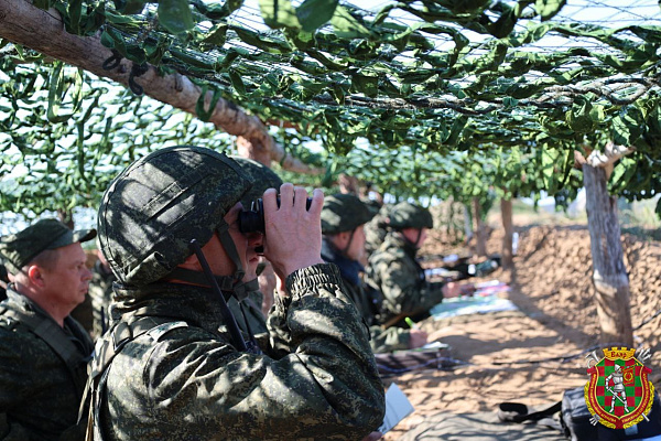 В рамках бригадного тактического учения