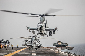 Bell Textron поставила последний вертолет AH-1Z «Вайпер» КМП США