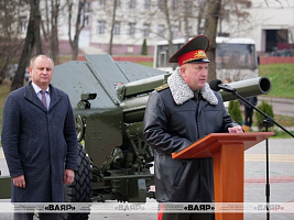 Памятник артиллеристам открыли в Минске