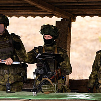 С курсантами Военной академии прошли занятия по тактике