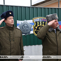 В 557 ибр проводили в запас командира воинской части полковника Олега Ивашко