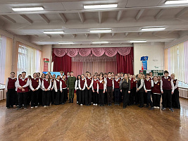 Профориентационное мероприятие в средней школе № 124 г.Минска