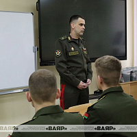 Передача новой современной техники в Военной академии Республики Беларусь