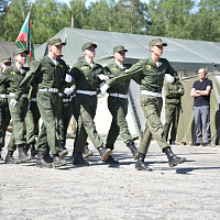 На полигоне Брестский проходит областной этап военно-патриотической игры «Орленок»