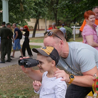 Празднование Дня Независимости в сквере Мулявина