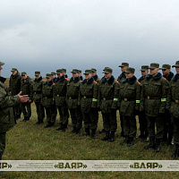 Воспитанники Минского суворовского военного училища посетили 230-й общевойсковой полигон