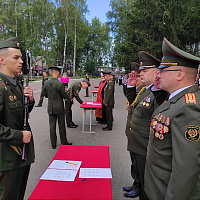 Военную присягу приняли