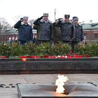 Церемония возложения цветов в мемориальном комплексе «Брестская крепость-герой»