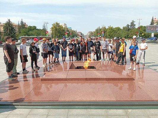 Продолжает работу военно-патриотический лагерь «Рогачёвцы» 