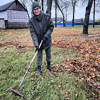 Военнослужащие Вооружённых Сил приняли активное участие в республиканском субботнике